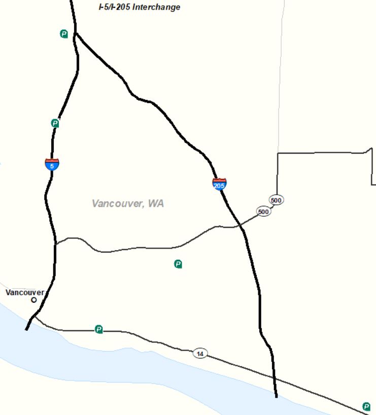 Vancouver Region map image Vancouver Region map image