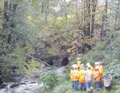 The three culverts on Coffee Creek under US 101 