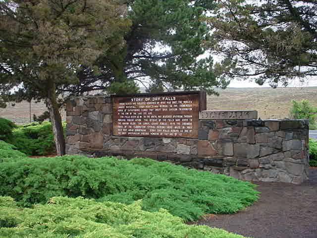 Dry Falls marker