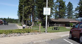 Photo of Indian John Hill safety rest area on westbound I-90 Photo of Indian John Hill safety rest area on westbound I-90