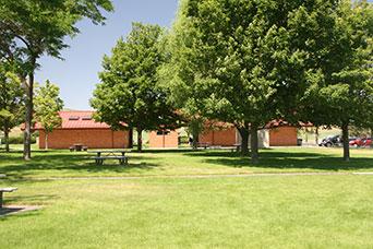 Photo of Sprague Lake safety rest area on westbound I-90 Photo of Sprague Lake safety rest area on westbound I-90
